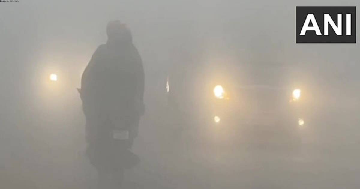Dense layer of Fog , low visibility engulf North India